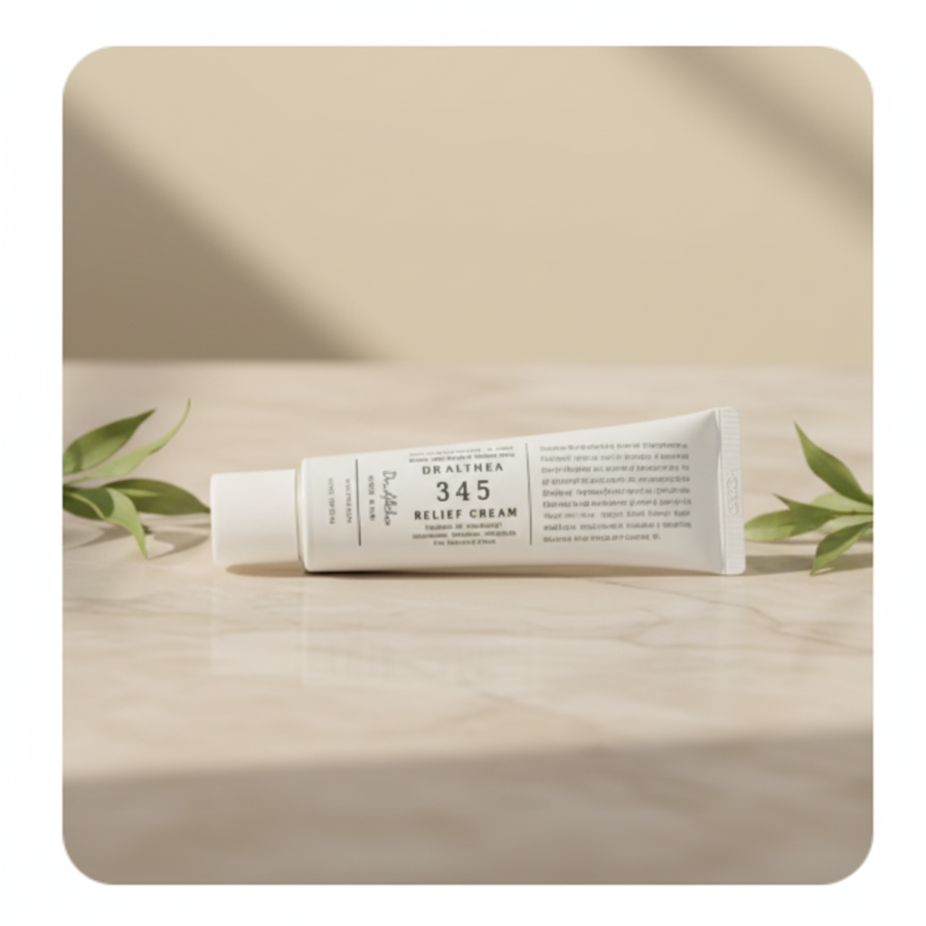 Dralthea 345 Relief Cream Moisturizer for Soothing Recovery and Blemish Care